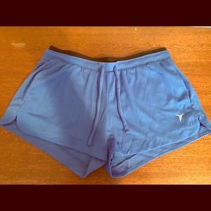 Blue dry fit shorts